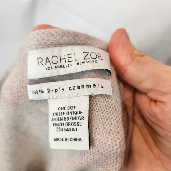 Rachel Zoe poncho cashmere 2plye in EUC - Picture 7 of 7